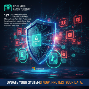 Patch Tuesday di aprile 2026 di Microsoft: 167 vulnerabilità corrette, inclusi 2 zero-day