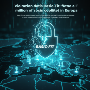 Violazione dati Basic-Fit: fino a 1 milione di soci colpiti in Europa