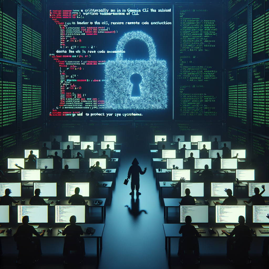 Vulnerabilità critica nel Gemini CLI: rischio esecuzione codice remoto