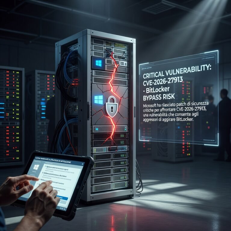 Vulnerabilità di Windows BitLocker: come proteggere i tuoi server