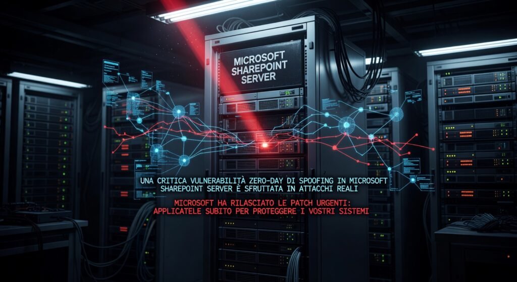 Vulnerabilità zero-day SharePoint Server di Microsoft sfruttata attivamente 2 Vulnerabilità zero-day SharePoint Server di Microsoft sfruttata attivamente