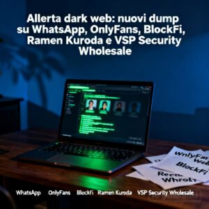 Home 4 Allerta dark web: nuovi dump su WhatsApp, OnlyFans, BlockFi, Ramen Kuroda e VSP Security Wholesale