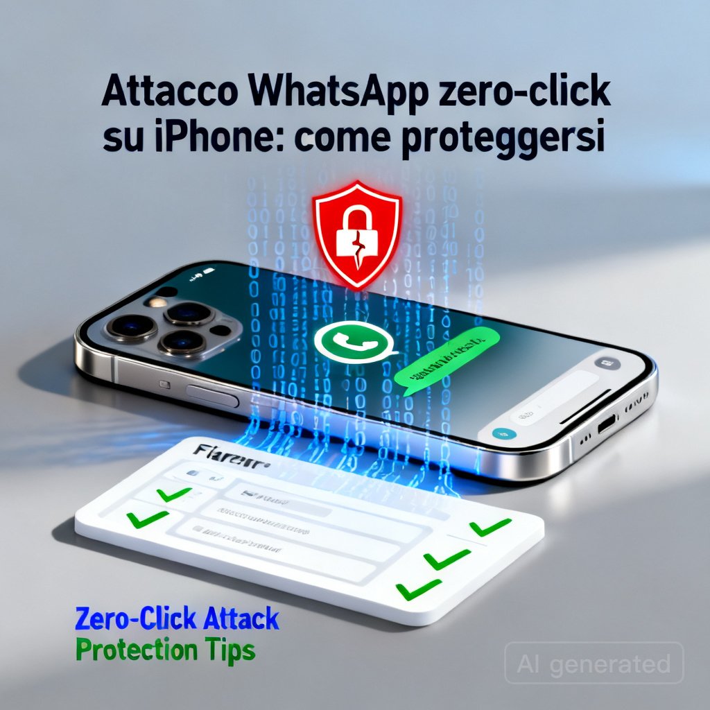 Attacco WhatsApp zero-click su iPhone: come proteggersi 2 Attacco WhatsApp zero-click su iPhone: come proteggersi
