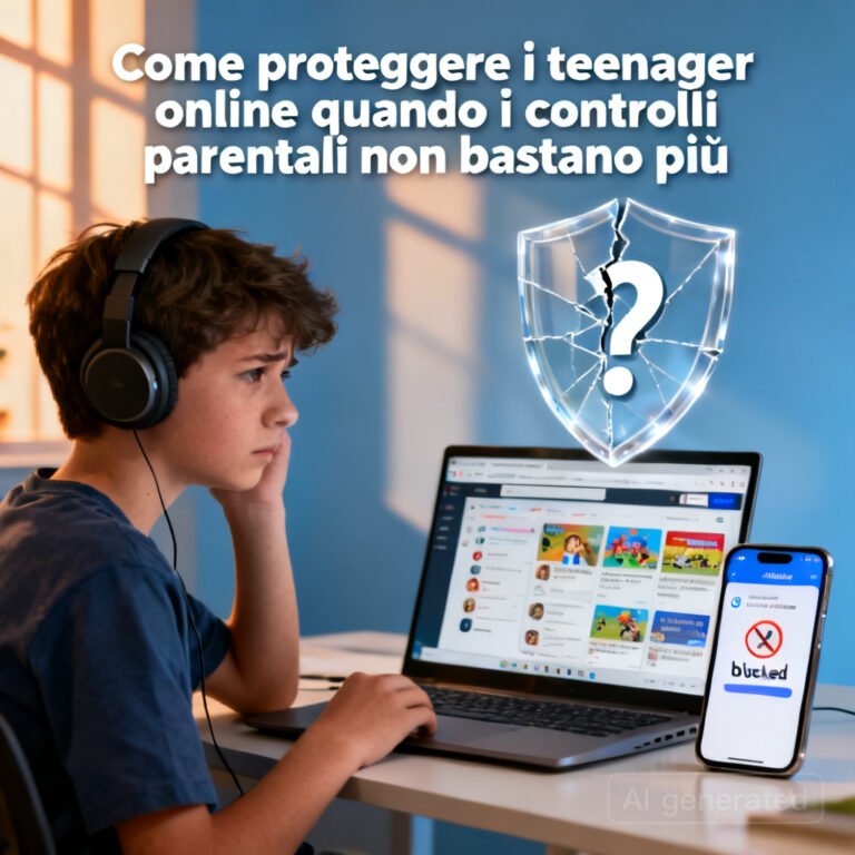 Come proteggere i teenager online quando i controlli parentali non bastano più 4 Come proteggere i teenager online quando i controlli parentali non bastano più