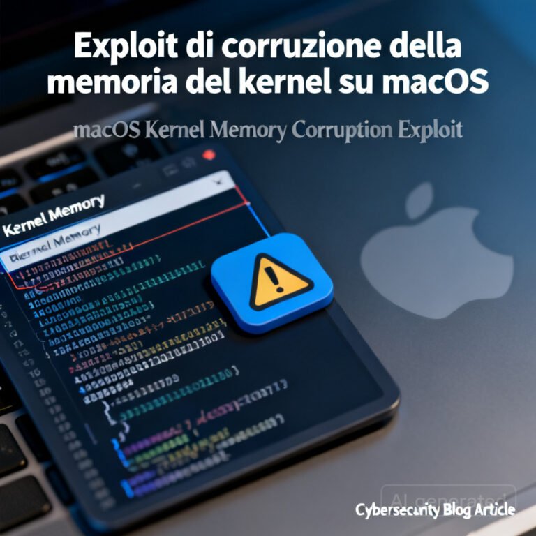 Exploit di corruzione della memoria del kernel su macOS