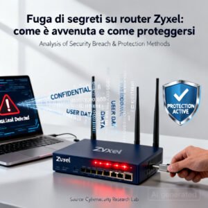 Home 3 Fuga di segreti su router Zyxel: come è avvenuta e come proteggersi