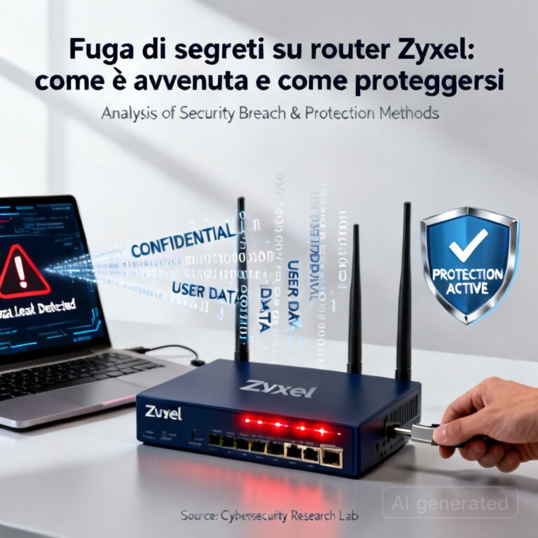 Fuga di segreti su router Zyxel: come è avvenuta e come proteggersi 3 Fuga di segreti su router Zyxel: come è avvenuta e come proteggersi
