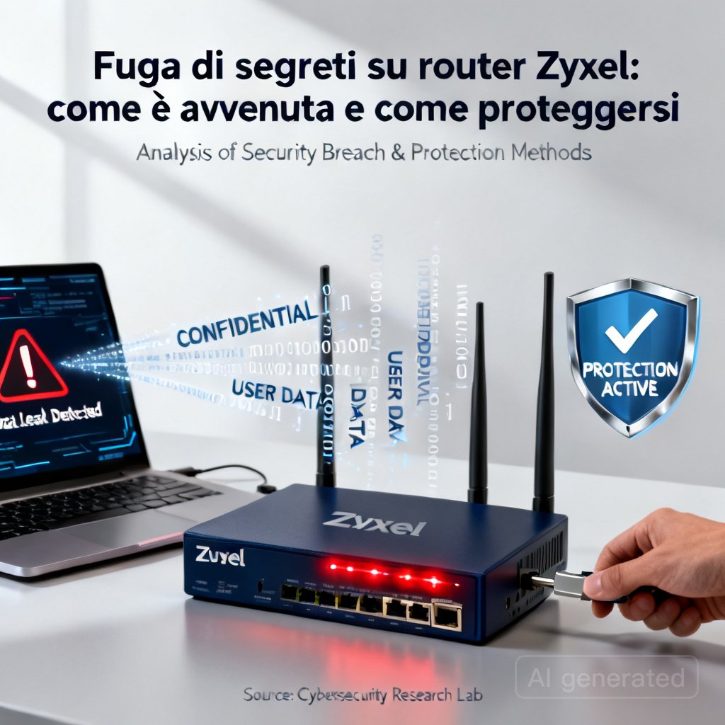 Fuga di segreti su router Zyxel: come è avvenuta e come proteggersi 2 Fuga di segreti su router Zyxel: come è avvenuta e come proteggersi