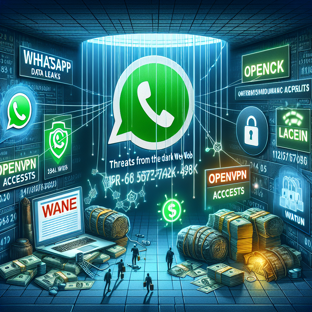 Fughe di dati WhatsApp, accessi OpenVPN e exploit LiteLLM: minacce dal dark web