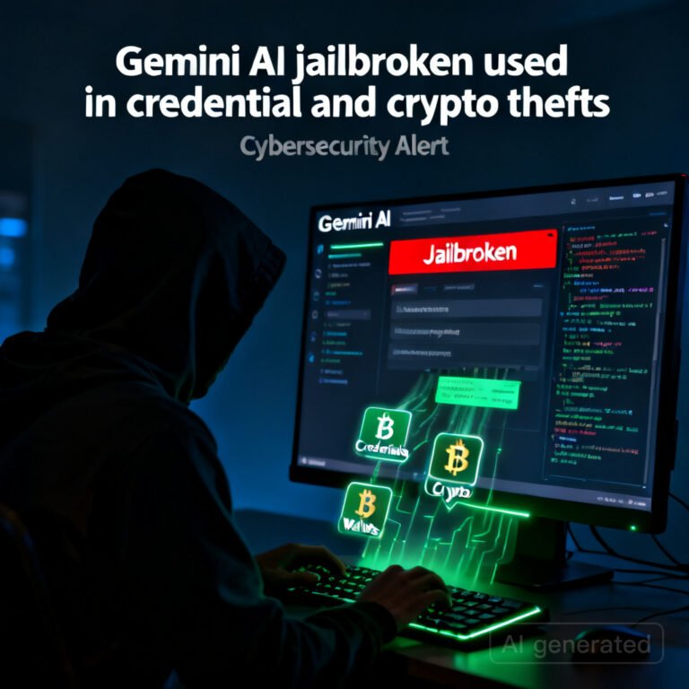 Gemini AI jailbroken usato in furti di credenziali e crypto