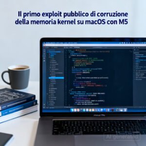 Il primo exploit pubblico di corruzione della memoria kernel su macOS con M5