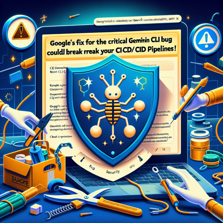 La correzione di Google per il bug critico di Gemini CLI potrebbe rompere i tuoi pipeline CI/CD