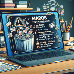 macOS segna ChatGPT come malware e lo sposta nel cestino