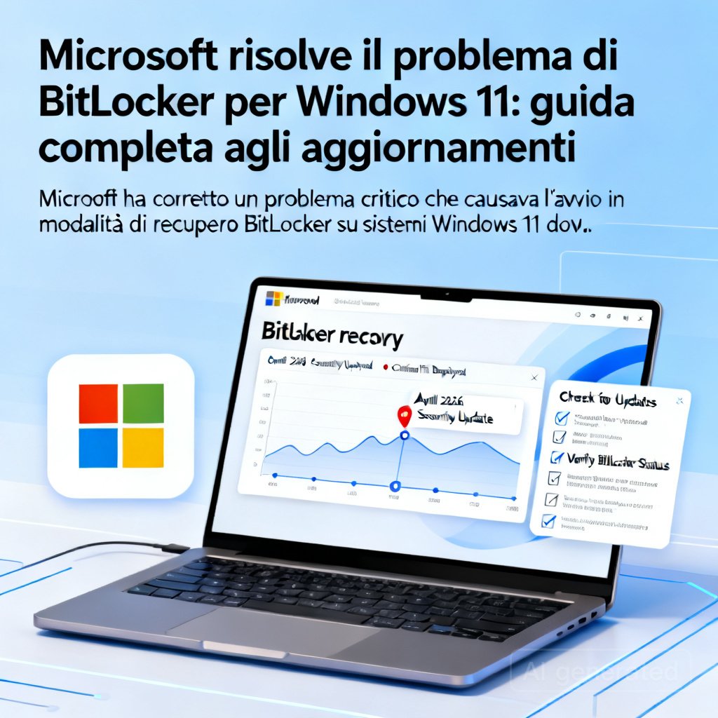 Microsoft risolve il problema di BitLocker per Windows 11: guida completa agli aggiornamenti