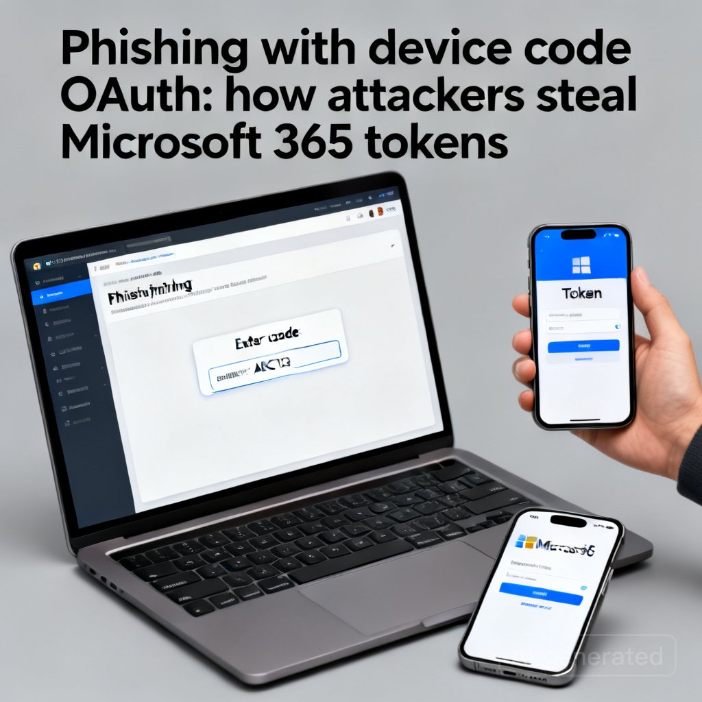 Phishing con device code OAuth: come gli attaccanti rubano token Microsoft 365