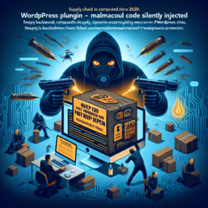 Plugin WordPress compromesso dal 2020: codice malevolo iniettato silenziosamente