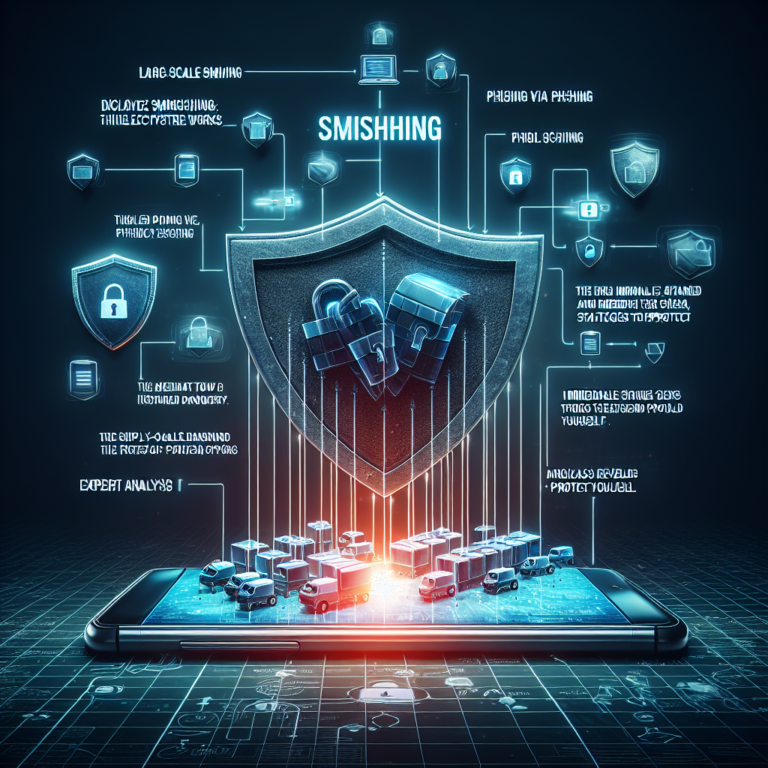 Smishing su larga scala: la catena di fornitura del phishing mobile
