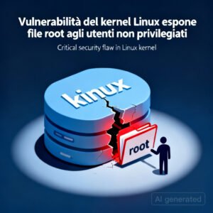 Home 8 Vulnerabilità del kernel Linux espone file root agli utenti non privilegiati