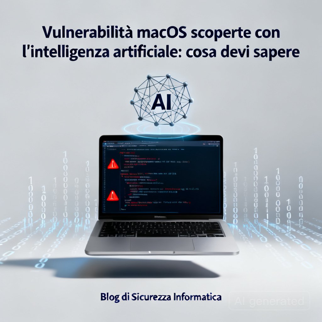 Vulnerabilità macOS scoperte con l'intelligenza artificiale: cosa devi sapere