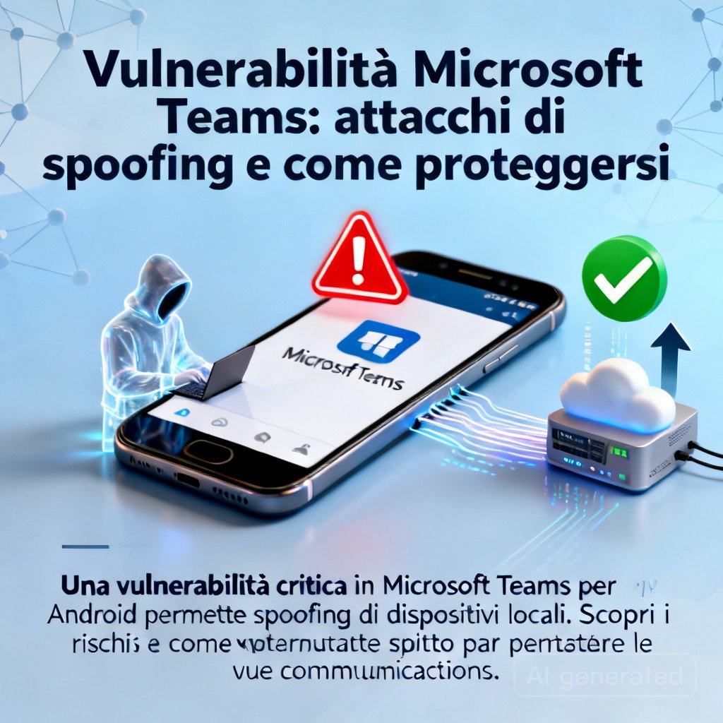 Vulnerabilità Microsoft Teams: attacchi di spoofing e come proteggersi