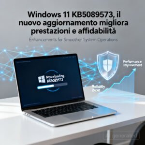 Windows 11 KB5089573, il nuovo aggiornamento migliora prestazioni e affidabilità