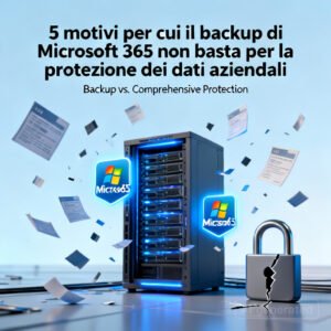 5 motivi per cui il backup di Microsoft 365 non basta per la protezione dei dati aziendali