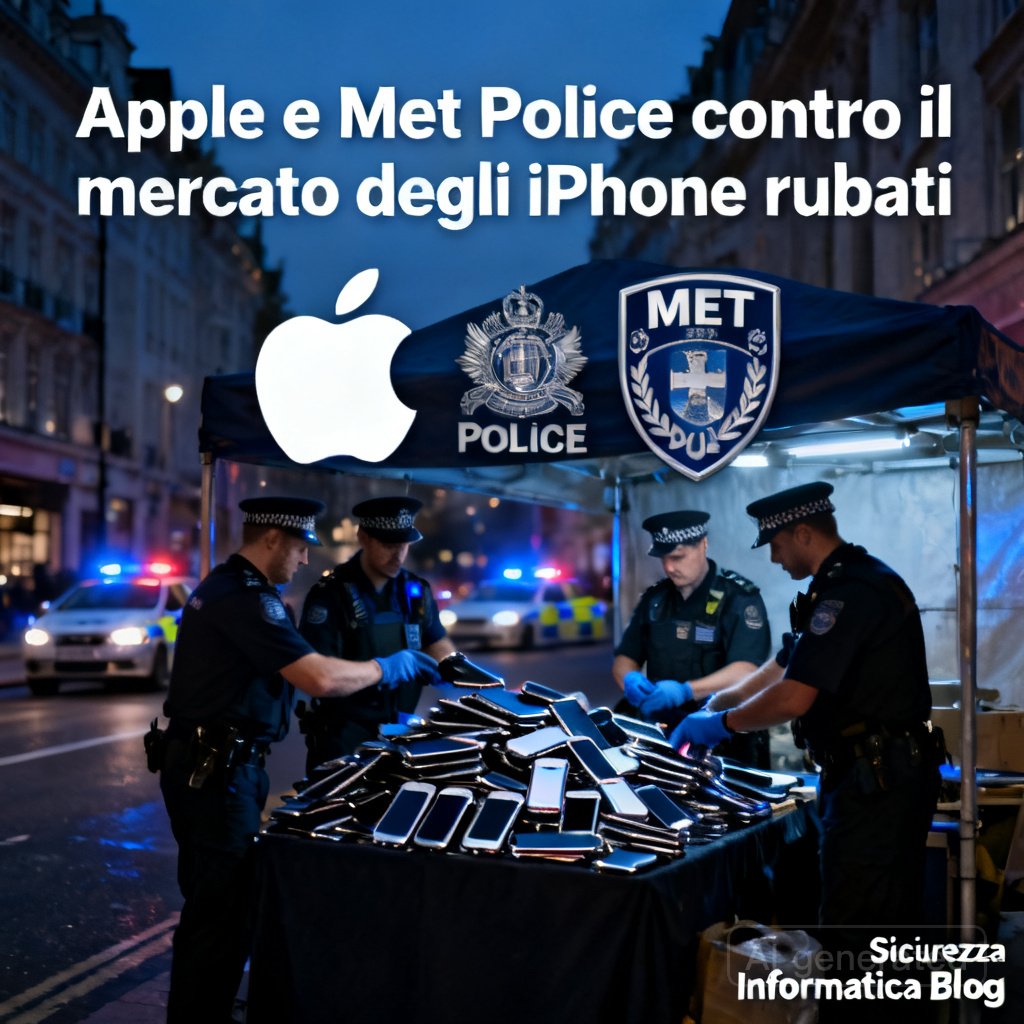 Apple e Met Police contro il mercato degli iPhone rubati 2 Apple e Met Police contro il mercato degli iPhone rubati