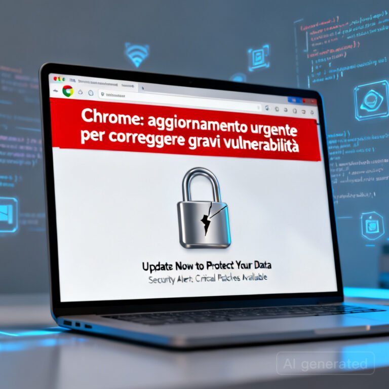 Chrome: aggiornamento urgente per correggere gravi vulnerabilità 3 Chrome: aggiornamento urgente per correggere gravi vulnerabilità