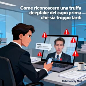 Come riconoscere una truffa deepfake del capo prima che sia troppo tardi
