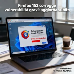 Firefox 152 corregge vulnerabilità gravi: aggiorna subito