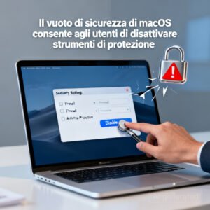 Home 3 Il vuoto di sicurezza di macOS consente agli utenti di disattivare strumenti di protezione