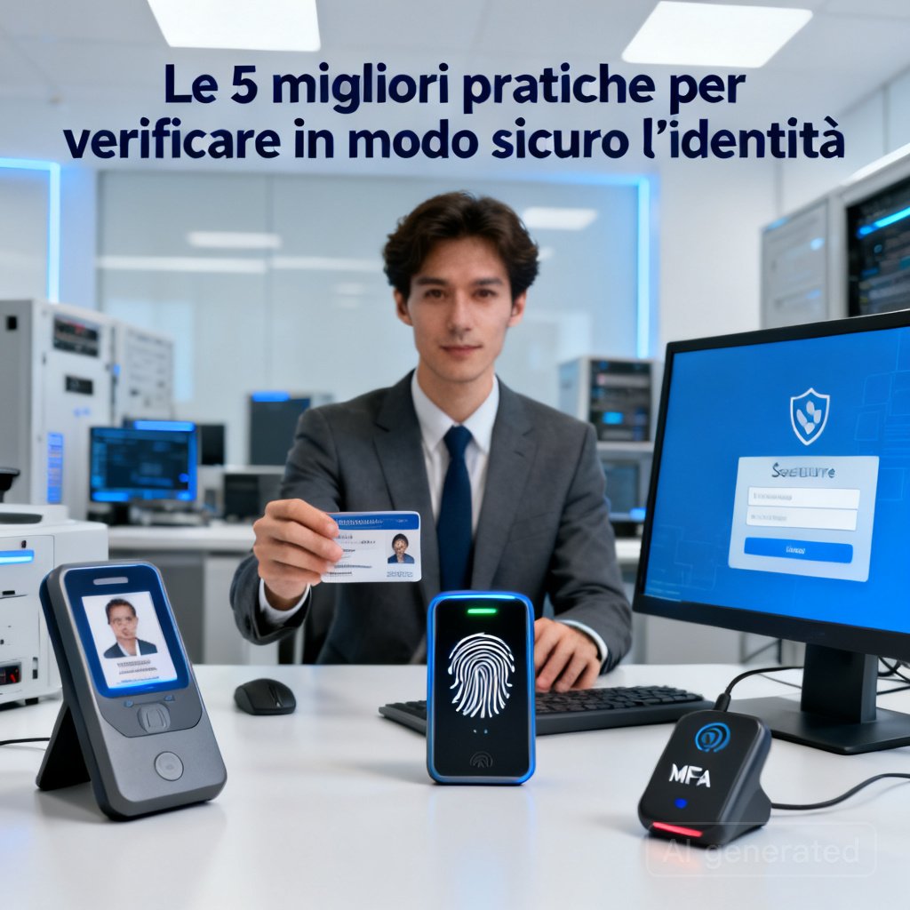 Le 5 migliori pratiche per verificare in modo sicuro l’identità 2 Le 5 migliori pratiche per verificare in modo sicuro l’identità