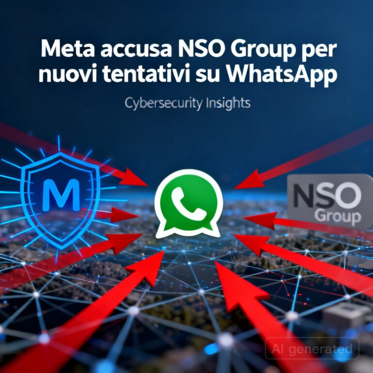 Meta accusa NSO Group per nuovi tentativi su WhatsApp 6 Meta accusa NSO Group per nuovi tentativi su WhatsApp