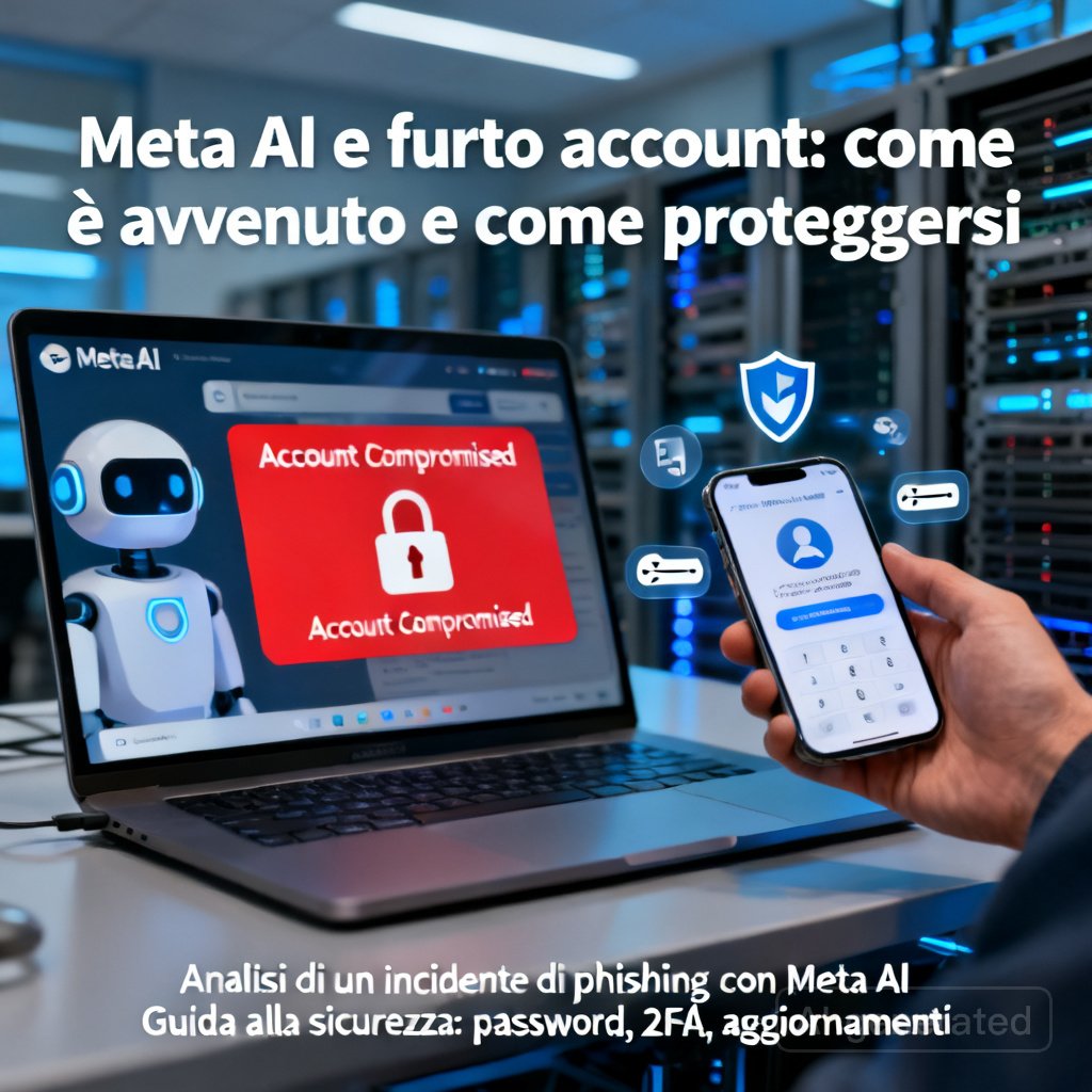 Meta AI e furto account: come è avvenuto e come proteggersi