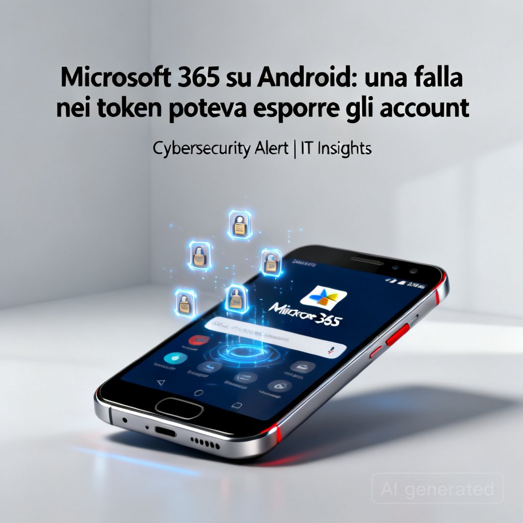 Microsoft 365 su Android: una falla nei token poteva esporre gli account
