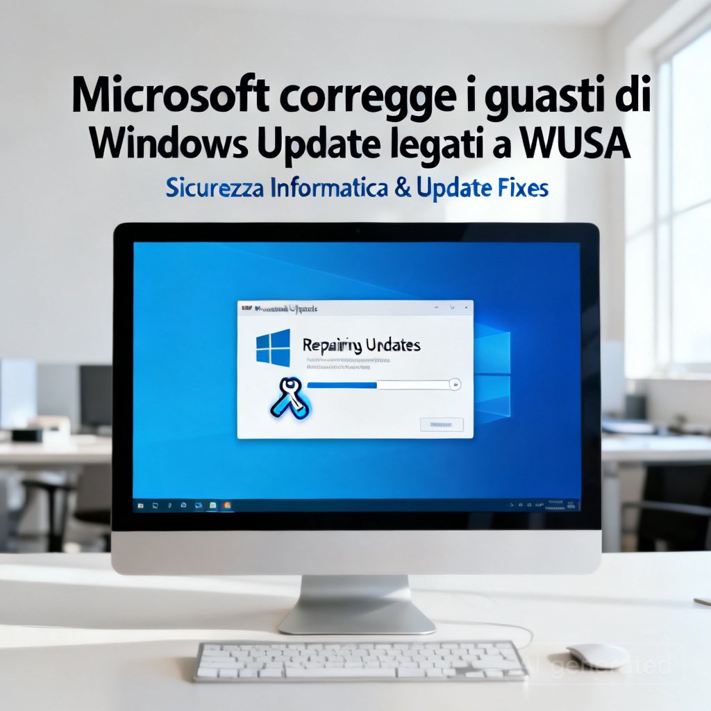 Microsoft corregge i guasti di Windows Update legati a WUSA 2 Microsoft corregge i guasti di Windows Update legati a WUSA