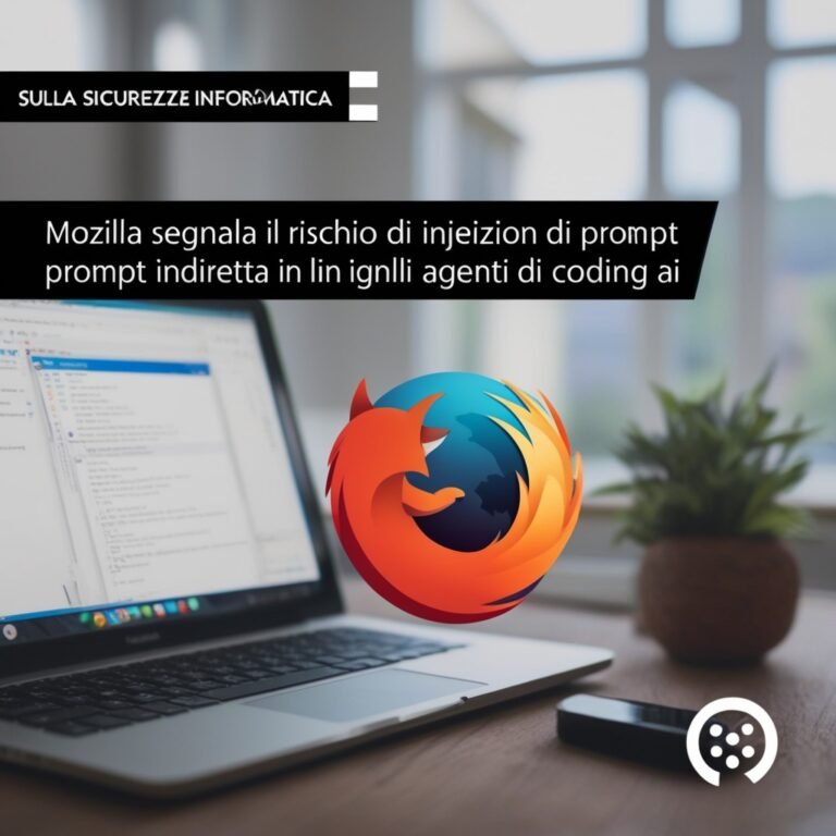 Mozilla segnala il rischio di iniezione di prompt indiretta negli agenti di coding AI