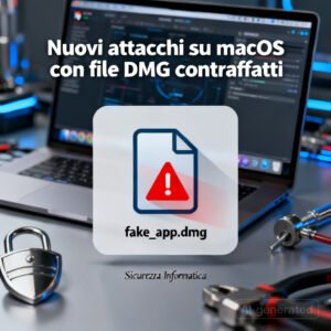 Nuovi attacchi su macOS con file DMG contraffatti