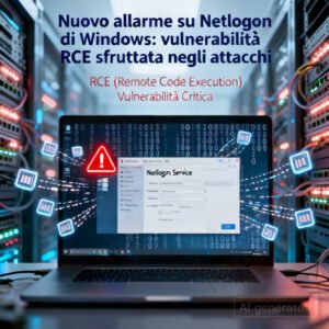 Nuovo allarme su Netlogon di Windows: vulnerabilità RCE sfruttata negli attacchi