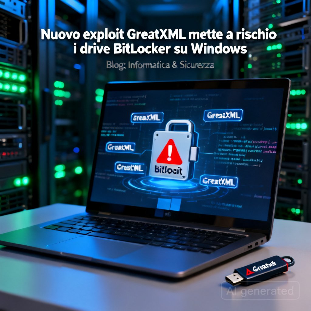 Nuovo exploit GreatXML mette a rischio i drive BitLocker su Windows 2 Nuovo exploit GreatXML mette a rischio i drive BitLocker su Windows