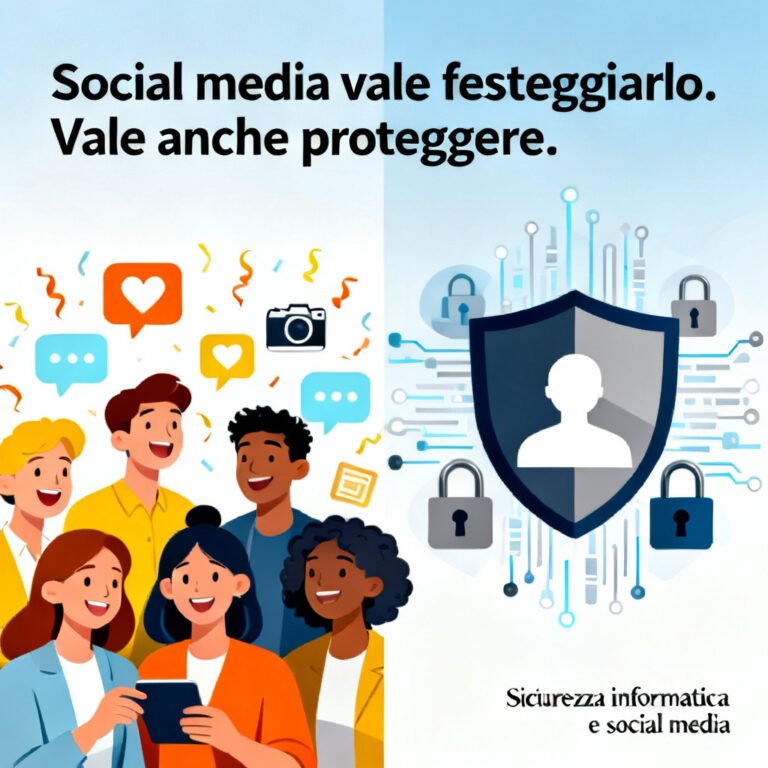 Social media vale festeggiarlo. Vale anche proteggere.