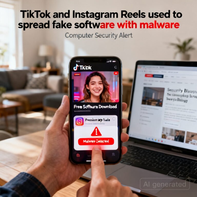 TikTok e Instagram Reels usati per diffondere finti software con malware 5 TikTok e Instagram Reels usati per diffondere finti software con malware