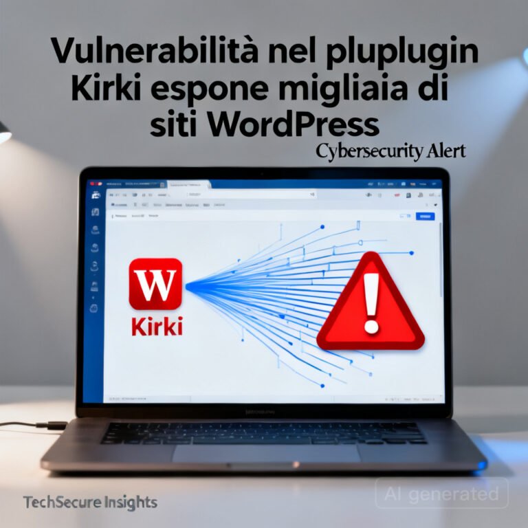 Vulnerabilità nel plugin Kirki espone migliaia di siti WordPress