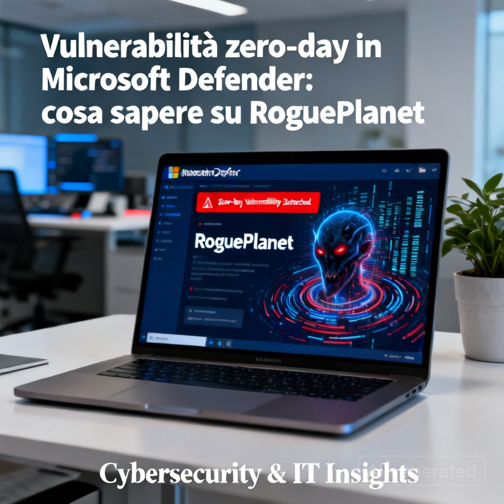 Vulnerabilità zero-day in Microsoft Defender: cosa sapere su RoguePlanet