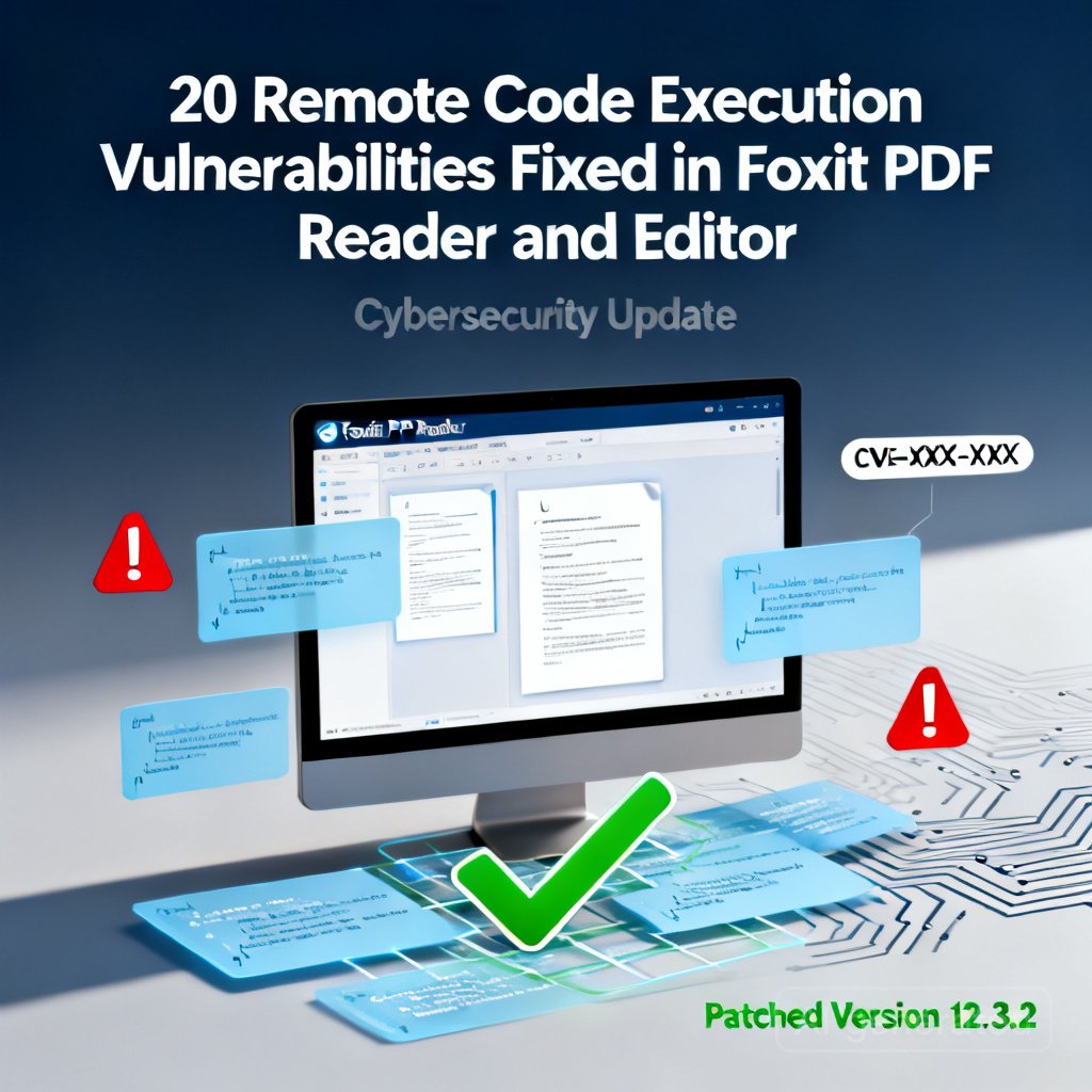 20 vulnerabilità di esecuzione di codice remoto corrette in Foxit PDF Reader e Editor