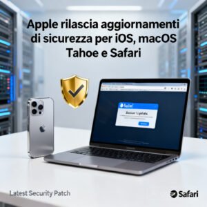 Apple rilascia aggiornamenti di sicurezza per iOS, macOS Tahoe e Safari 1 Apple rilascia aggiornamenti di sicurezza per iOS, macOS Tahoe e Safari