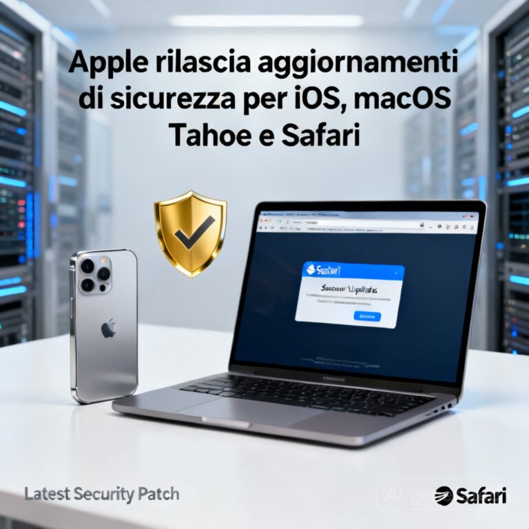 Apple rilascia aggiornamenti di sicurezza per iOS, macOS Tahoe e Safari