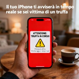 Il tuo iPhone ti avviserà in tempo reale se sei vittima di un truffa