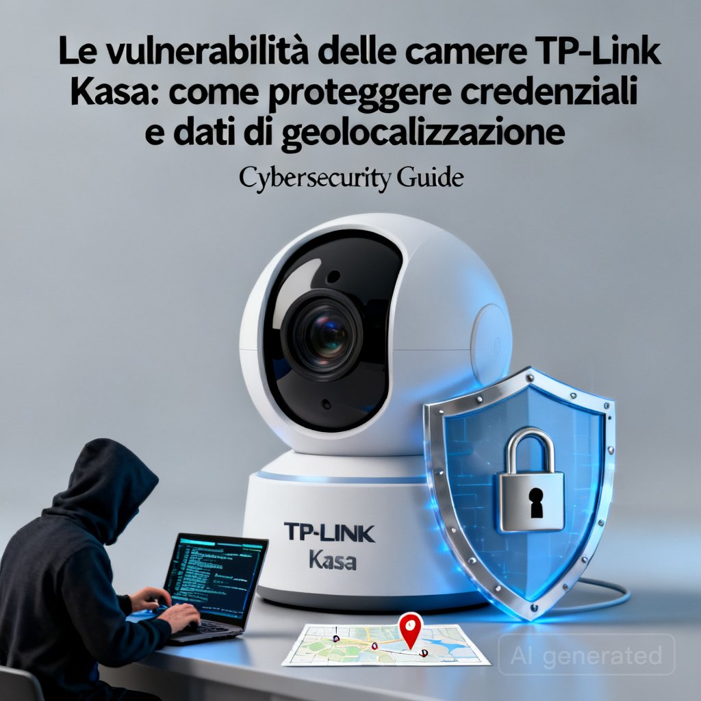 Le vulnerabilità delle camere TP-Link Kasa: come proteggere credenziali e dati di geolocalizzazione 2 Le vulnerabilità delle camere TP-Link Kasa: come proteggere credenziali e dati di geolocalizzazione