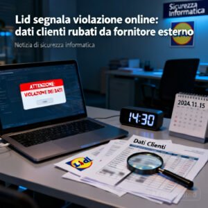 Lidl segnala violazione online: dati clienti rubati da fornitore esterno